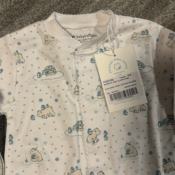 Set of 3 NWT babycottons outfits - Picture 5 of 10